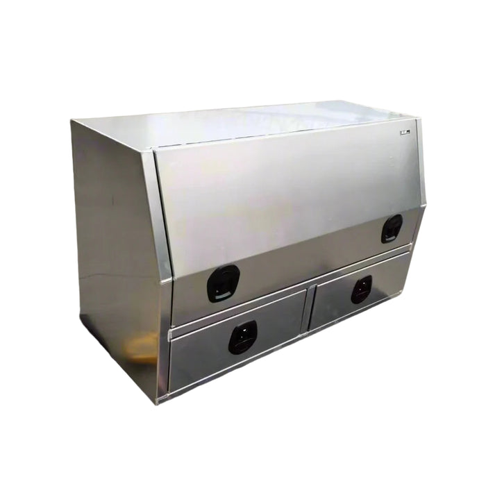 Ute Toolbox - 1450mmx600mmx850mm - HD 2 Drawer - RAW