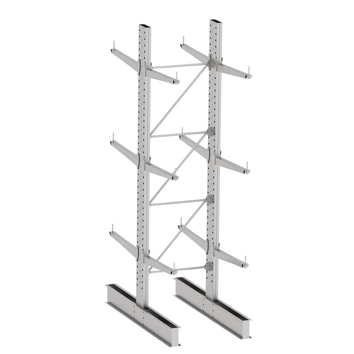 Cantilever Racking - Heavy Duty Galvanised - Double Sided