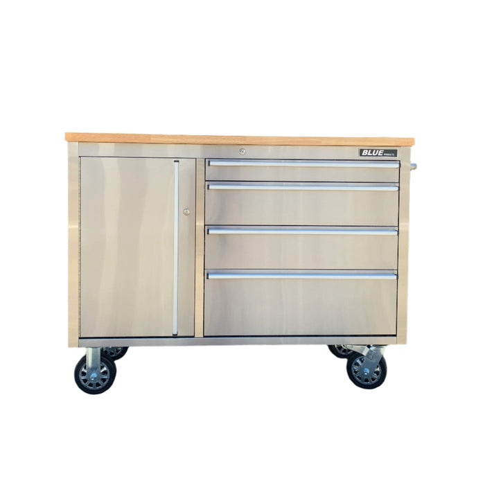 Tool Chest - 1.2m Workbench Base Unit - Stainless Steel