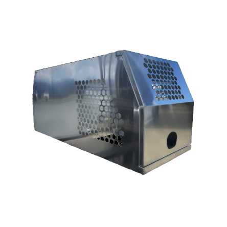 Ute Canopy - 800mmx1770mmx860mm - Aluminium Half Dog Box