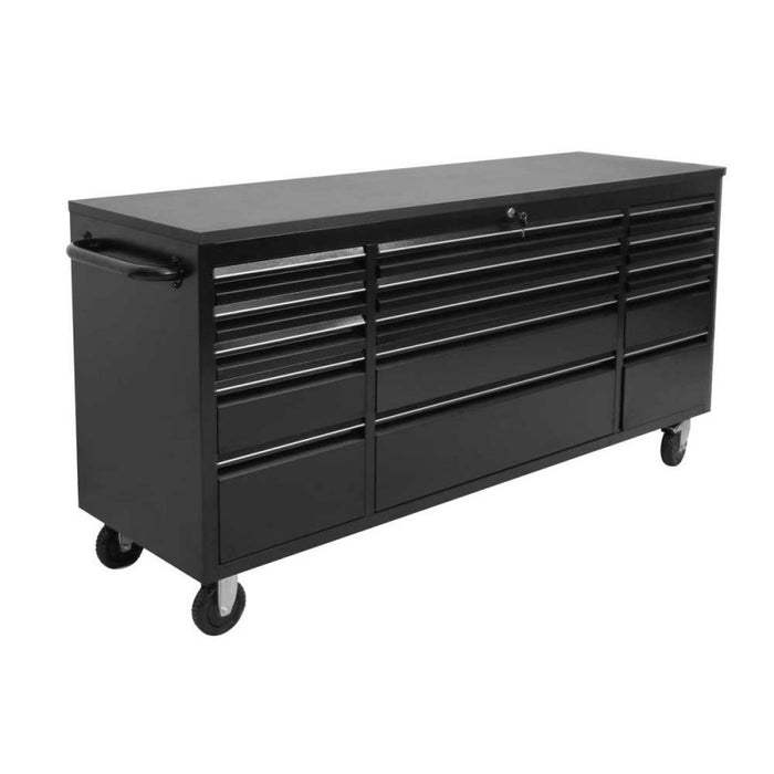 Tool Chest - 1.8m Workbench Base Unit - Black