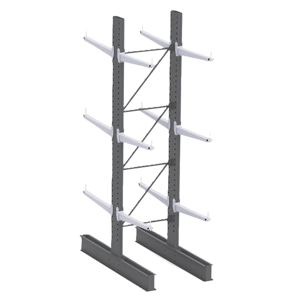 Cantilever Racking - Heavy Duty Galvanised - Double Sided