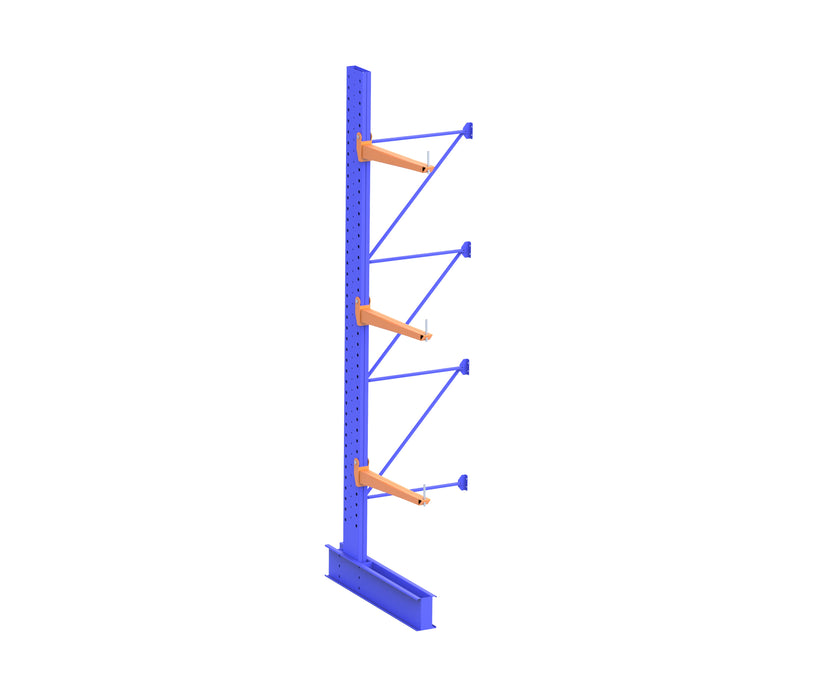 Cantilever Racking - Heavy Duty - Single Sided- 4800mm Height