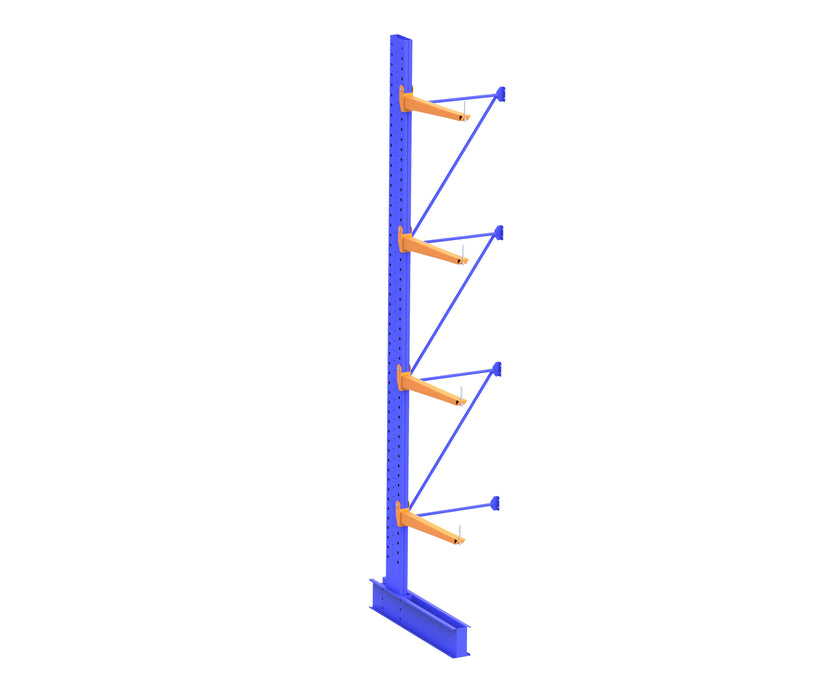 Cantilever Racking - Heavy Duty - Single Sided- 6000mm Height