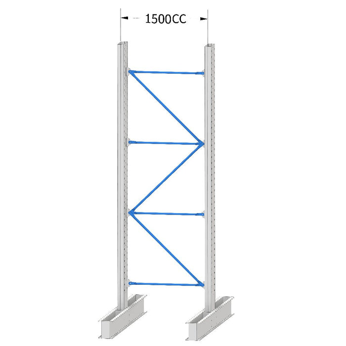 Blue Diagonal For Racking Heavy Duty Galvanised Cantilever Racking | Blue Products
