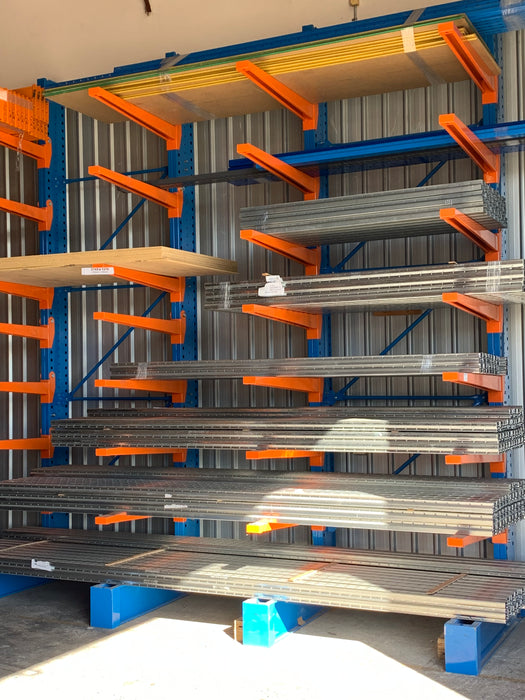 Cantilever Racking - Heavy Duty - Double Sided - 4800mm Height