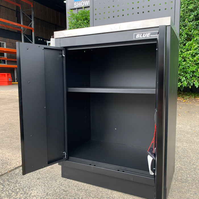 Cabinet - 2 Door Short - BLACK