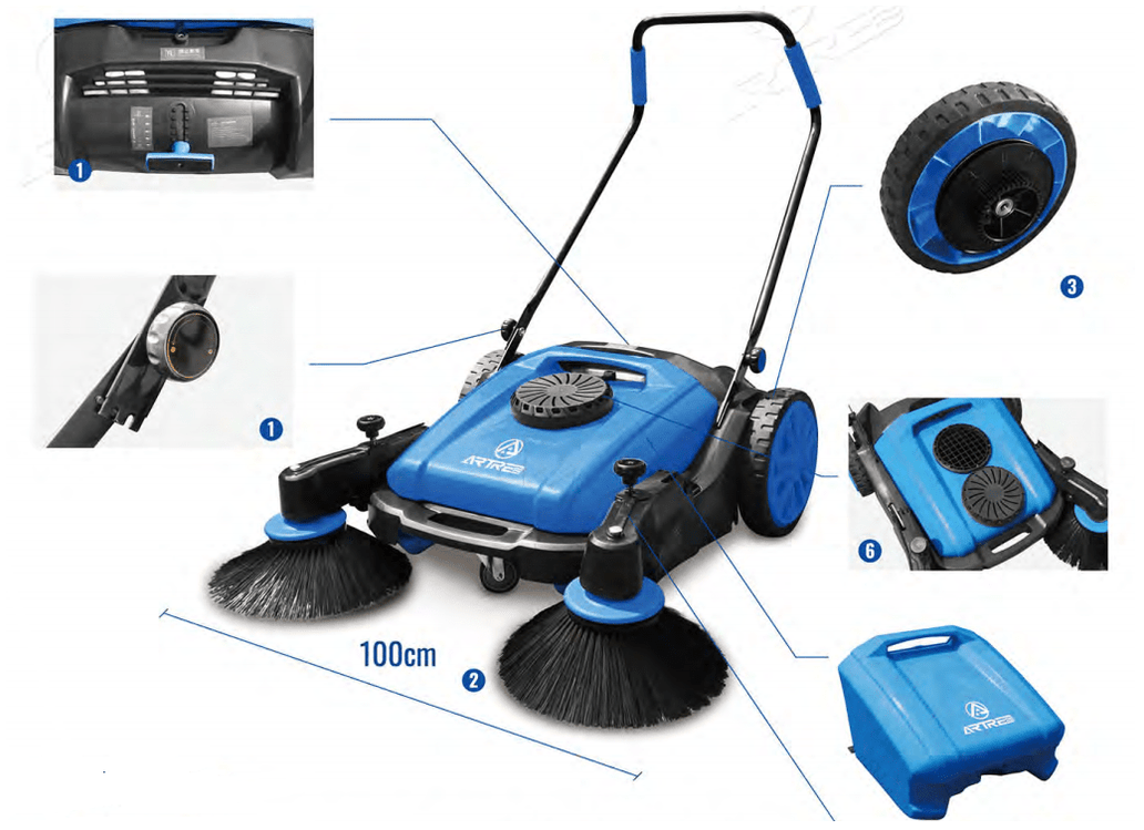 Push Sweeper - XL — Blue Products