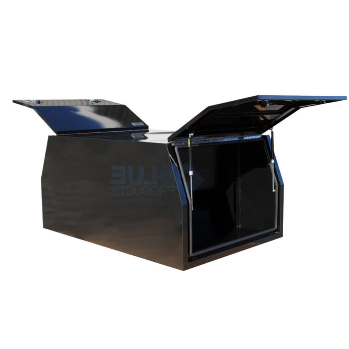 Ute Canopy - 1600mmx1770mmx860mm - Jack Off - Black