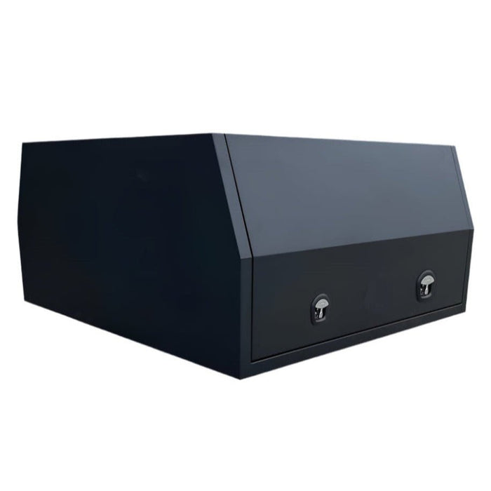 Ute Canopy - 1600mmx1770mmx860mm - Jack Off - Black