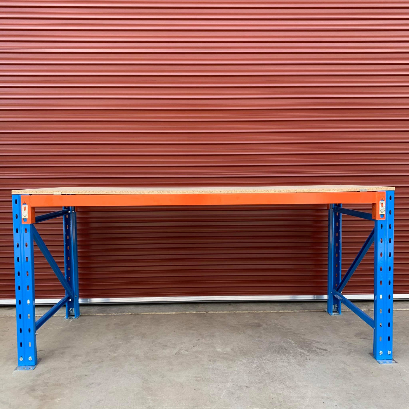 Pallet Rack Workbench Galvanised Racking Bench Blue Products
