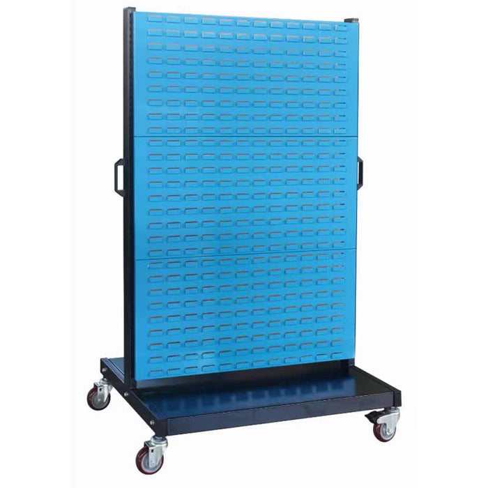Plastics - Mobile Louvered Panel Suit Hang Bin